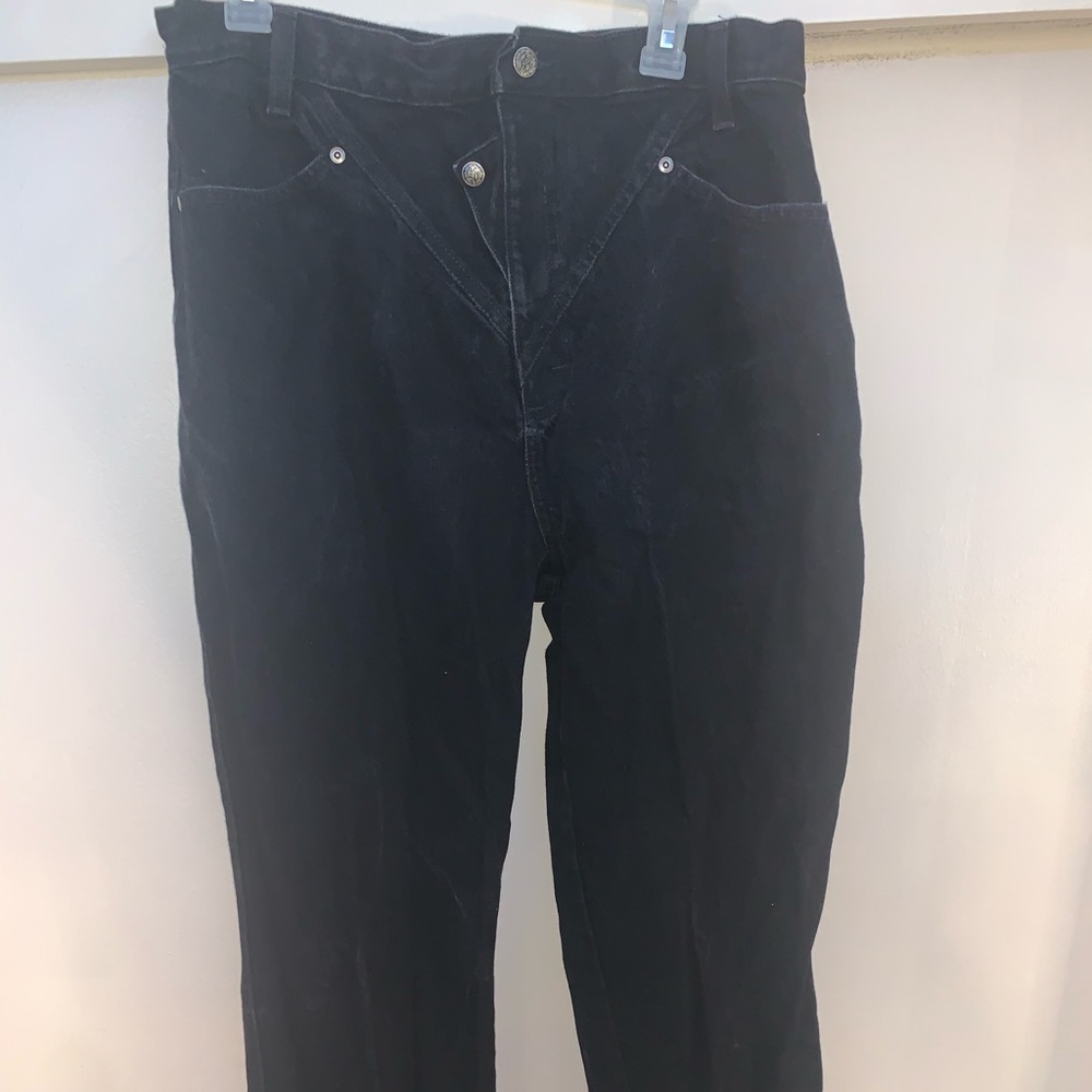 black cargo pants